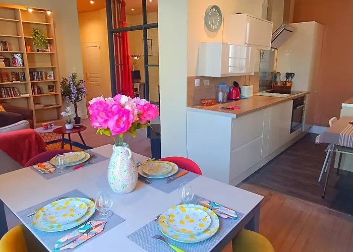 아파트 De Style - Rue Pietonne - Centre 캉